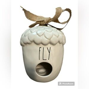 Rae Dunn FLY Acorn Birdhouse